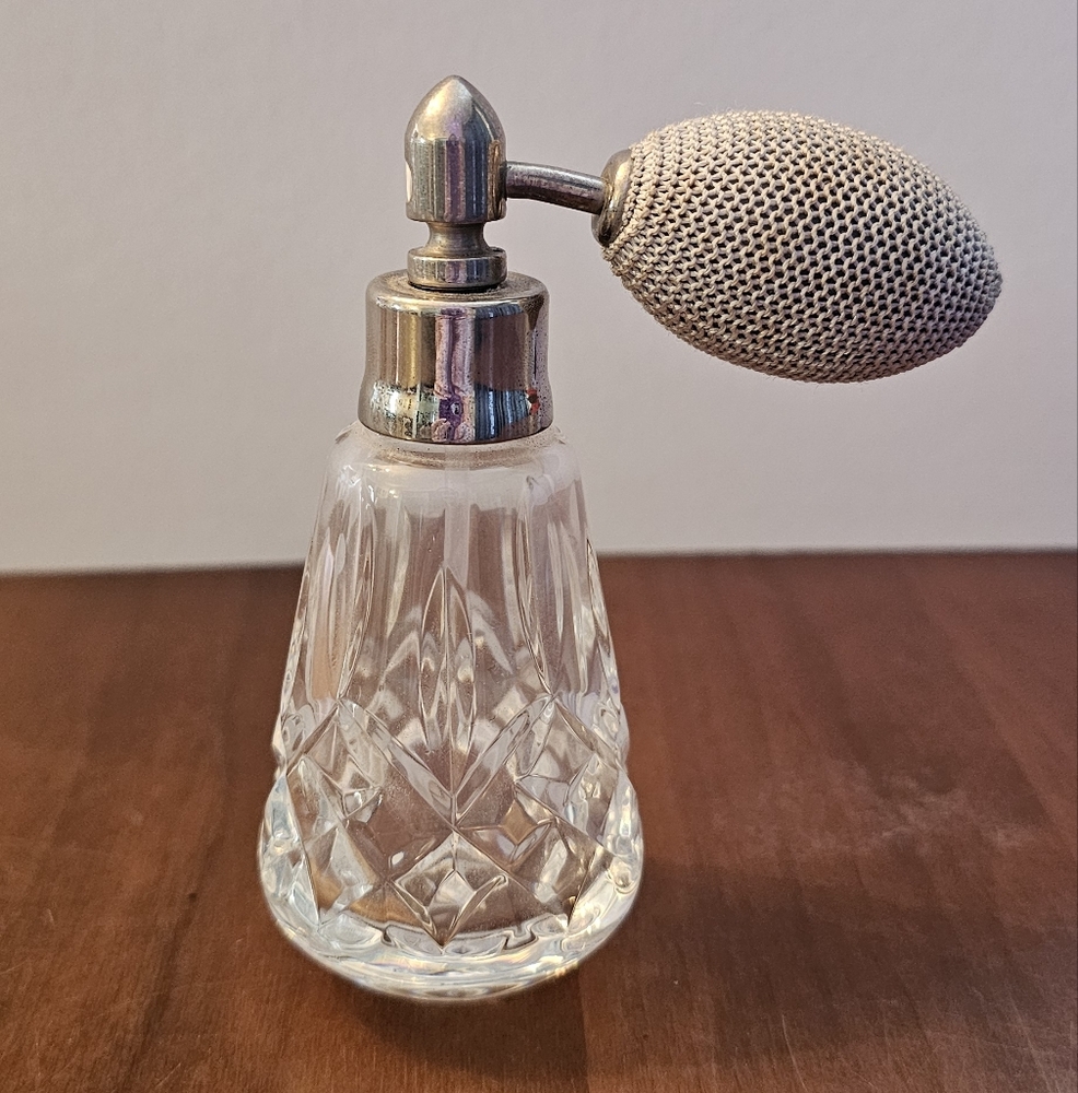 Vintage Waterford crystal perfume bottle